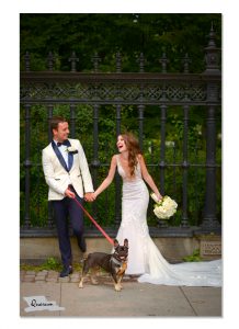 toronto weddings, luxury weddings Quarum photo video, puppy love weddings, furry friends weddings