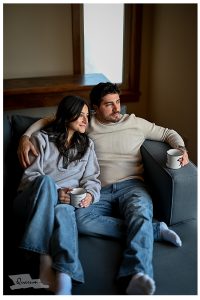 Cottage engagement photos, muskoka weddings, mark piotrowski, casual photo shoot ideas, cozzy photos, winter shoots, quarum photo video, toronto, award winning