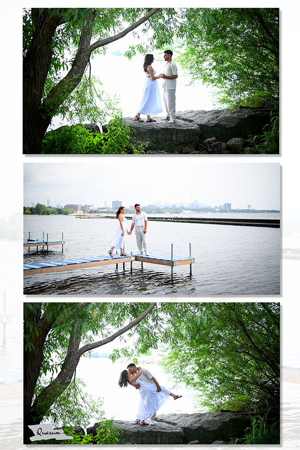 Summer engagement shoots, waterfront engagement toronto, quarum photo video, mark piotrowski, sexy, fun, photography weddings, award winning wedding studio canada, best photo video